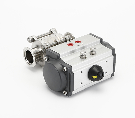 KF真空气动球阀