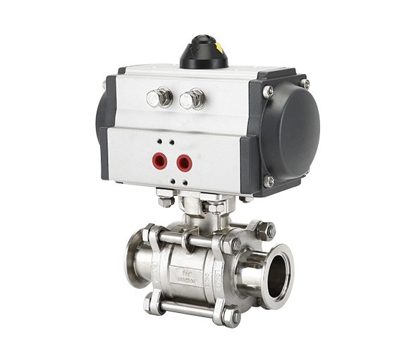 KF真空气动球阀